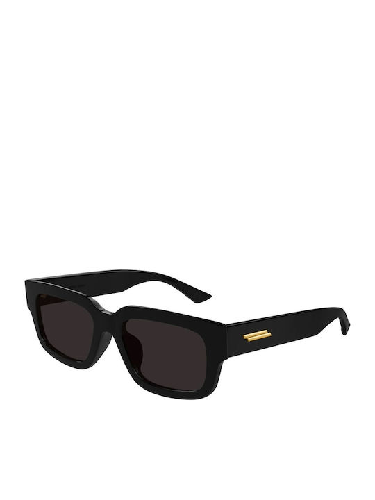 Bottega Veneta Unisex Sunglasses with Black Plastic Frame and