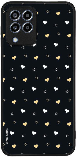Sonique Heart Series Case for Samsung Galaxy M33 5G Black 01