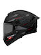MT Thunder 4 SV Luminence D1 Black Matt Motorcycle Helmet Full Face ECE 22.06 1500gr with Sunvisor