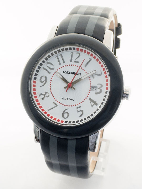 K&Bros Womens Watch with Rubber Strap K&Bros Womens Watch with Rubber Strap