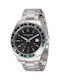 Pierre Cardin Men's Watch Battery with Silver Metal Bracelet