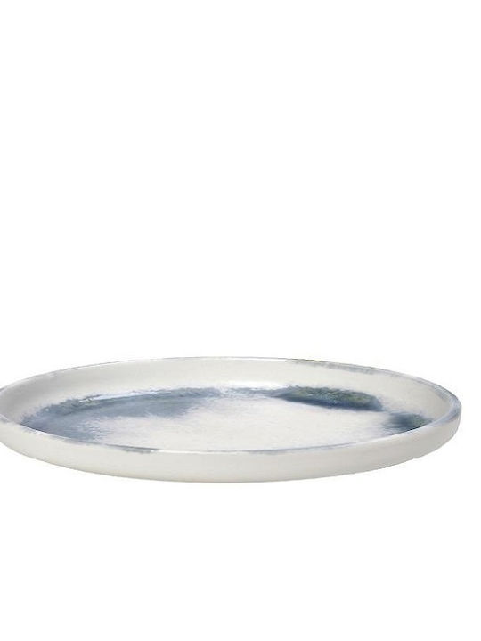 Πιάτο Ρηχό Πορσελάνης Step Φ21xh1,5cm Sky Espiel Knd130k6 00035945