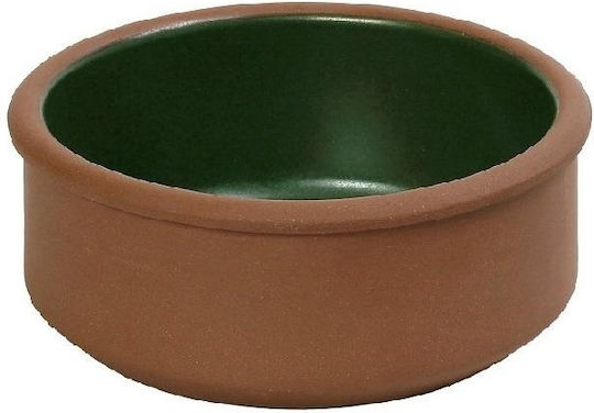Μπολάκι Ντιπάκι Stoneware Στρογγυλό Βαθύ Πράσινο 600ml Φ14,5xh6cm Aida Espiel Hev106 00047804