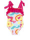 Agatha Ruiz De La Prada Детски Бански Една част Fuchsia
