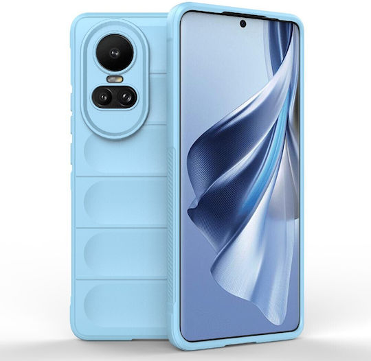 Mad Mask Back Cover Plastic / Silicone Light Blue (Oppo Reno10)
