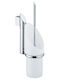 Grohe Glas Badezimmer Toilettenbürste Silber