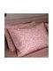 White Fabric Seturi de cearșafuri Super dublu Bumbac Girly Roz 235x270cm