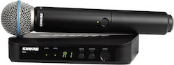Shure BLX24E/BETA58-H8E Wireless Handheld Microphone Shure BLX24E/BETA58-H8E Wireless Handheld Microphone