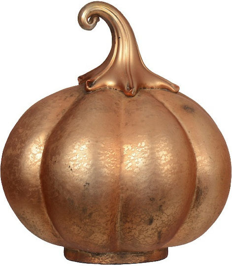 Kaemingk Декоративна стъклена тиква Ø12.75xh14cm бронзово злато мат Kaemingk 00049825