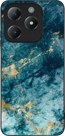 Sonique Marble Serie Hülle Realme C61 4G Realme C63 4G Blau