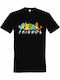 T-shirt Unisex " Pokemon Friends " Black