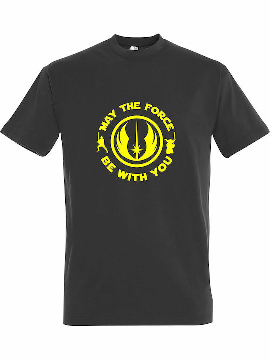 Tricou unisex "Forța fie cu tine Jedi Yoda Star...