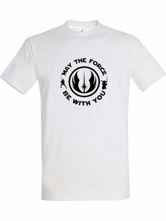 Tricou Unisex " Forța Fie Cu Tine Jedi Yoda Sta...