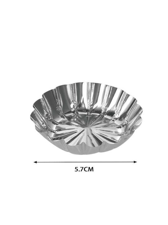 Tpster Formă de Patiserie pentru Cupcakes/Muffins din Aluminiu 5.7x3.8x1.6buc 1buc