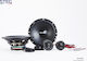 Steg Leo 650C Σετ Ηχεία Αυτοκινήτου Διαιρούμενα με 80W RMS (Woofer)