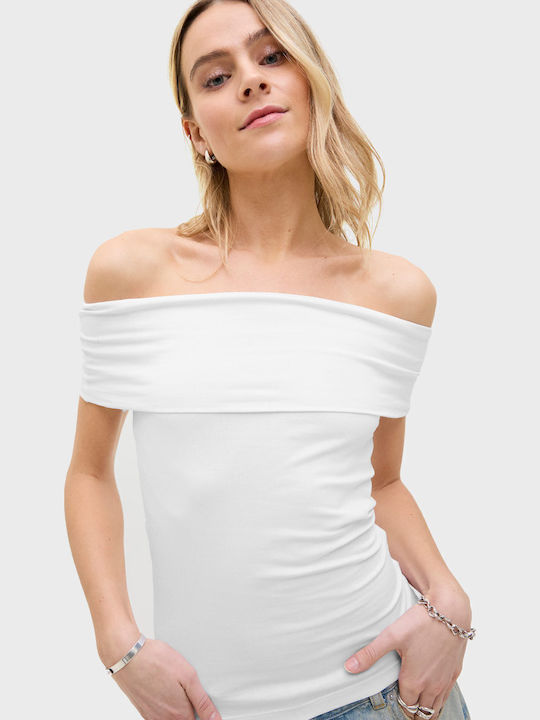 Jack & Jones Μπλούζα White