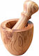 Karageorgos Bros Wooden Mortar