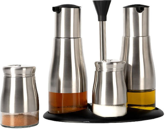 General Trade Set de Ulei și Oțet cu Sare și Piper Sticlă cu Flux General Trade Set de Ulei și Oțet cu Sare și Piper Sticlă cu Flux