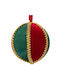 Hängendes Kugel Ornament Ornament Mehrfarbig 10cm