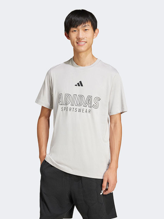 adidas Tiro Linear Αθλητικό T-shirt Γκρι