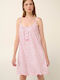 Vamp Sommer Damen Nachthemd Pink Dove
