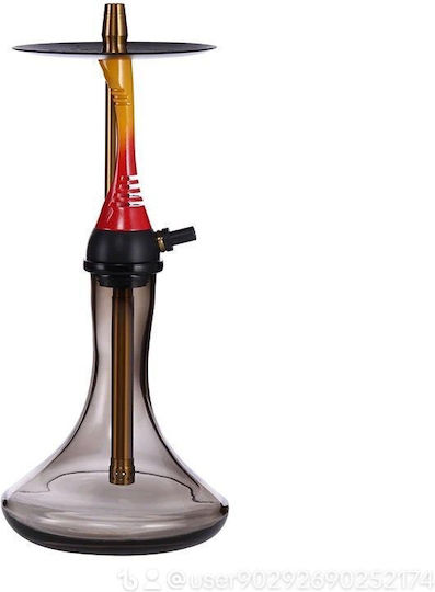 Alpha Ναργιλές S Μονός Red/yellow 50cm
