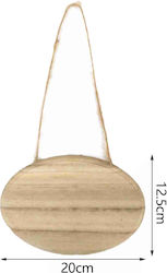 Tpster Ξυλινη Πινακιδα 20*12.5*1cm 32219