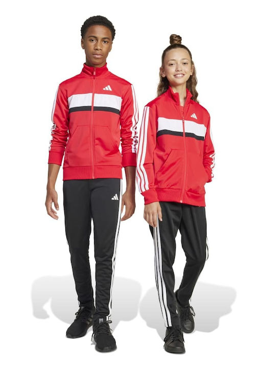 adidas Kids Sweatpants Set Red