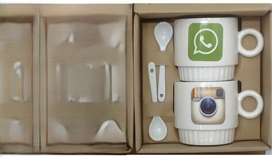 Etoile Cană Ceramică 2buc