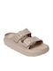 Flip Flops In Sandal Style In Brown Colour