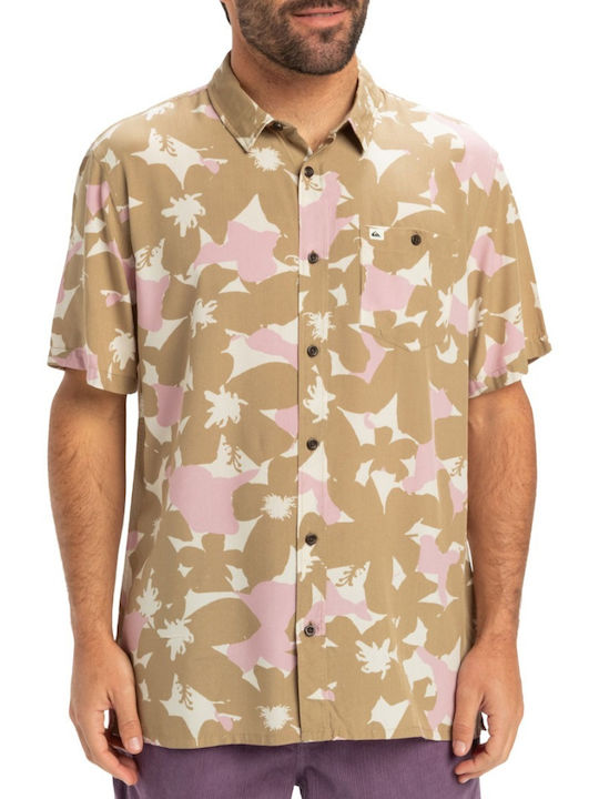 Quiksilver Safe Paradise Long-sleeved Shirt Lea...