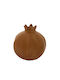 Iliadis Bordeaux Ceramic Pomegranate D13.5cm