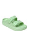 Flip Flops In Sandal Style In Green Colour