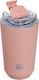 Ecolife Coffee Cup Glass Thermos Bottle Stainle...