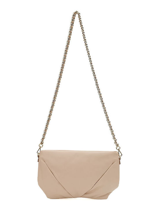 Leather Leather Women's Bag Shoulder Beige