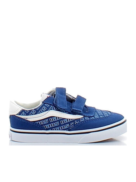 Vans Brooklyn Ls Παιδικά Sneakers με Σκρατς Μπλε