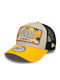 New Era License Plate 9Forty A-Frame Trucker Adjustable Cap 60595313 One Size Light Brown