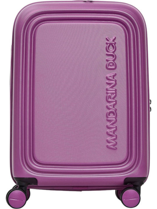 Mandarina Duck Logoduck+ Kabinenkoffer Hart Lila mit 4 Rädern Höhe 55cm P10SZV34-A40