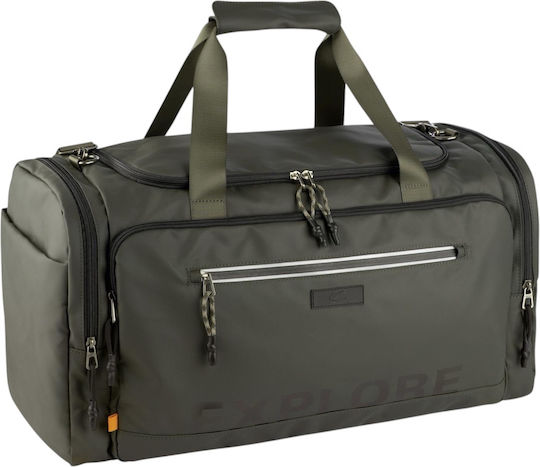 Camel Active Explore Σακ Βουαγιάζ 45lt Χακί Υφασμάτινο Μ56xΠ28xΥ28εκ.