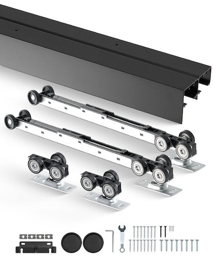 Vevor Μηχανισμός Συρόμενης Πόρτας 243.84cm