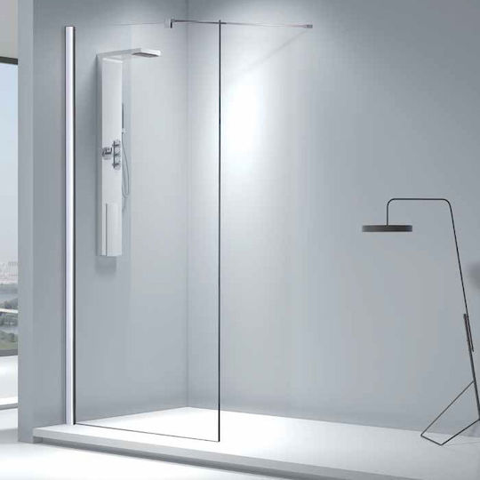 Aquarelle Fixed Side for Shower 57-59x200cm Clear Glass
