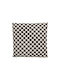Sofa-Kissen Ecru/Schwarz 45x45cm
