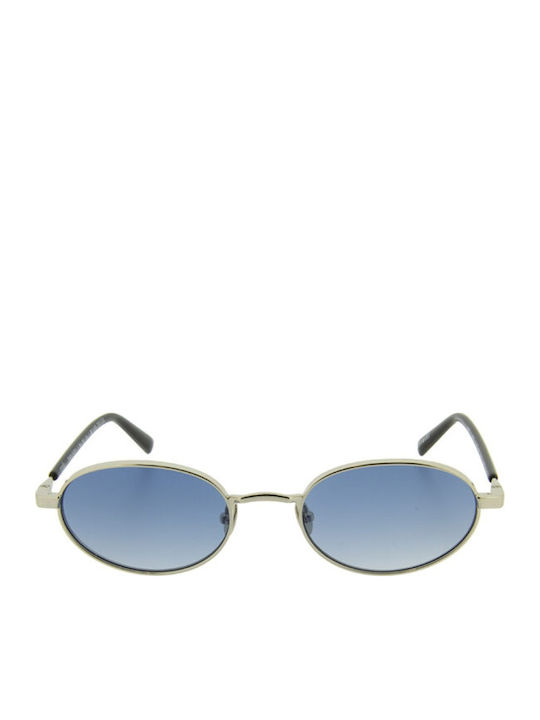 Moncler Unisex Sunglasses with Silver Metal Frame and Light