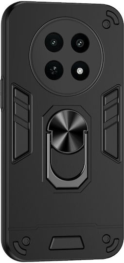 Mad Mask Camshield Back Cover Πλαστικό / Σιλικόνης Μαύρο (Realme 12x)