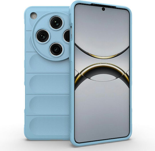 Mad Mask Back Cover Plastic / Silicone Light Blue (Oppo Find X8 Pro)