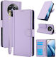 Mad Mask Back Cover Piele artificială / Piele Magnetic Violet (Realme 12x)
