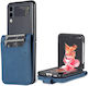 Mad Mask Wallet Leather / Synthetic Leather / Plastic Blue (Galaxy Z Flip4)