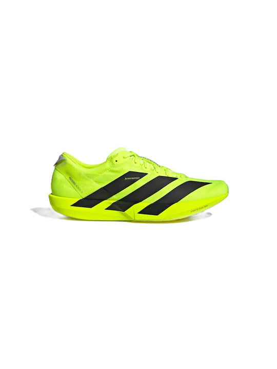 Adizero Adios 9 Мъжки Спортни обувки Running Lucid Lemon / Core Black / Halo Silver