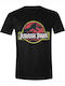 Heroes Inc Jurassic Park Logo Black T-shirt Sealed