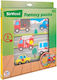 Holz Kinderpuzzle Fahrzeuge 5pcs Globo